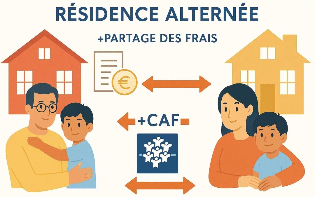 Comment obtenir le partage de la qualité d’allocataire CAF en cas de résidence alternée ?