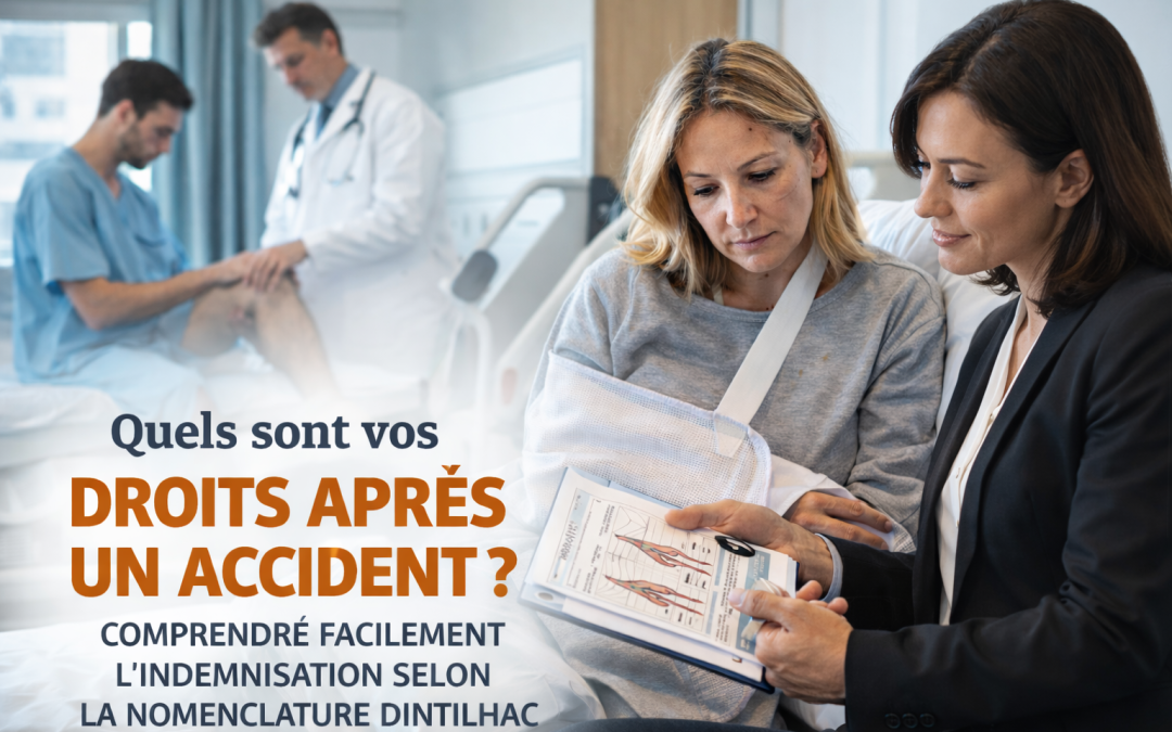Quels sont vos droits après un accident ? Comprendre facilement l’indemnisation selon la nomenclature Dintilhac